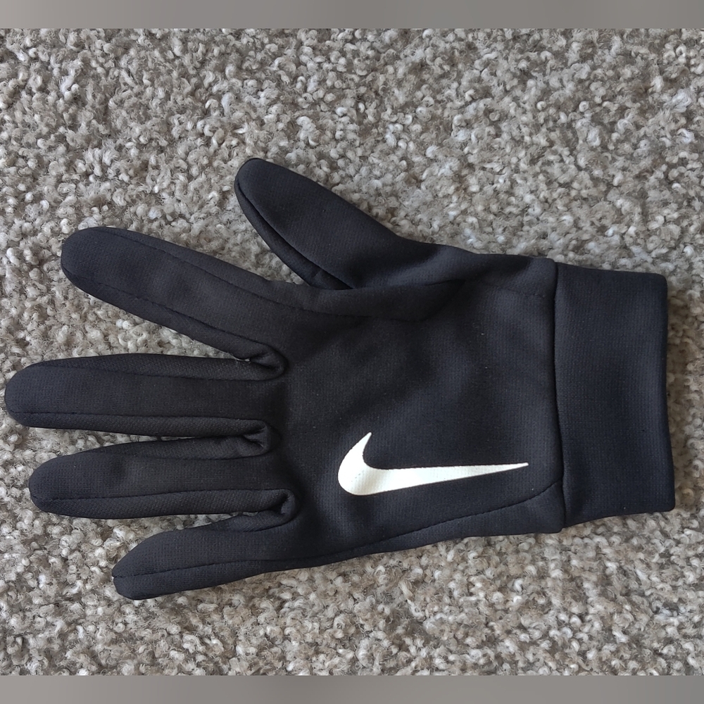 Nike Black Glove (Left Only) with White Logo
